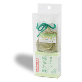 緑茶粉末とカテキン緑茶石鹸でさわやか生活